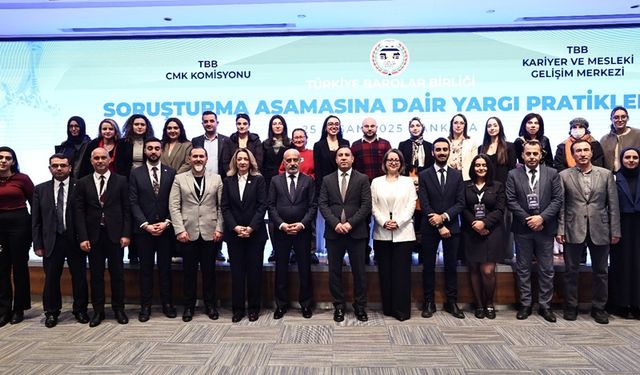 TBB'de Soruşturma Aşamasına Dair Yargı Pratikleri 2 konulu sempozyum düzenlendi