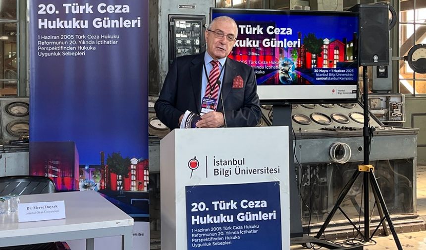 '20. Türk Ceza Hukuku Günleri' başladı